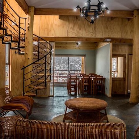 Refugio Ecobox Andino Villa Las Trancas Ngoại thất bức ảnh
