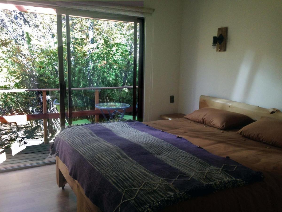 Refugio Ecobox Andino Villa Las Trancas Ngoại thất bức ảnh